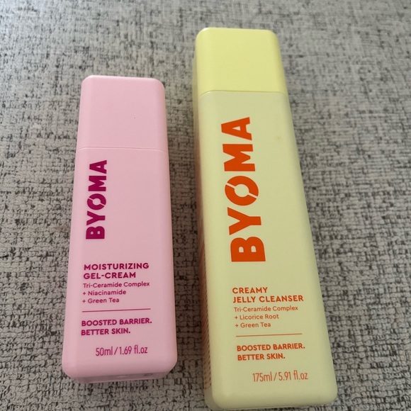 BYOMA Moisturizing Gel-Cream and Creamy Jelly Cleanser Set - Picture 1 of 9